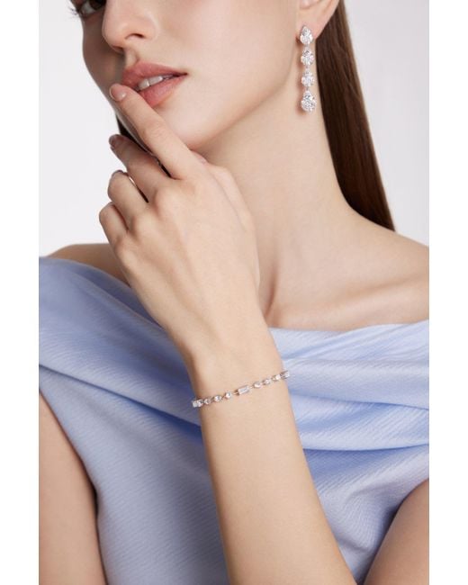 Arte Madrid Metallic Gemma Tennis Bracelet