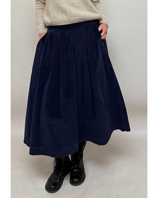 GROBUND Blue Mette Skirt