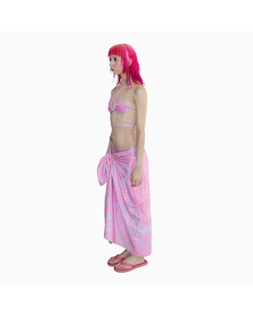 Paloma Lira Pink Plastic Victorian Towel