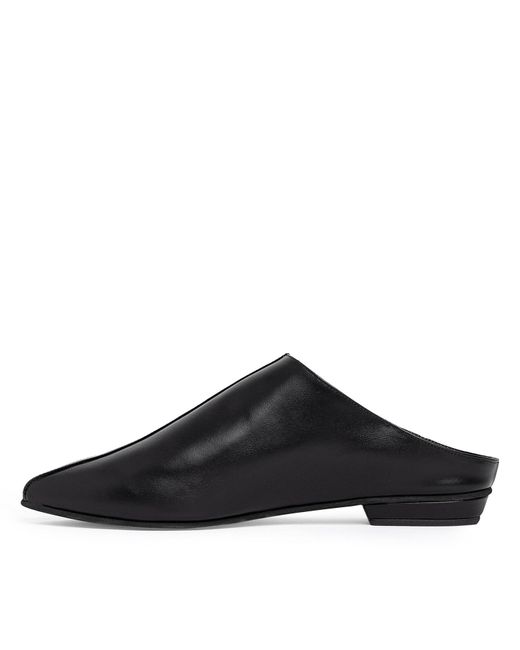 Traces of Heels Black Horizon Mules