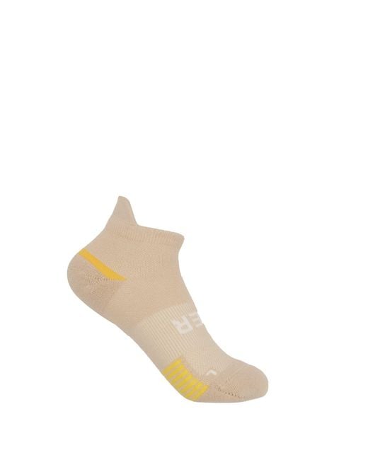 Peper Harow - Made in England White Neutrals Aero Luxury Gym Socks Three Pair Bundle for men