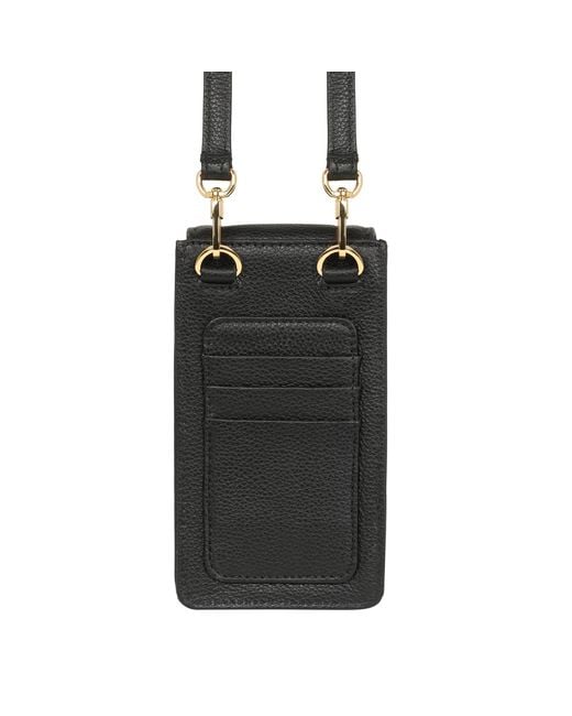 Luis Steven Black Smartphone Pouch
