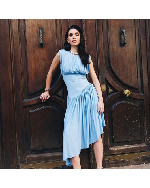 Koahari Macaron Blueberry Dress