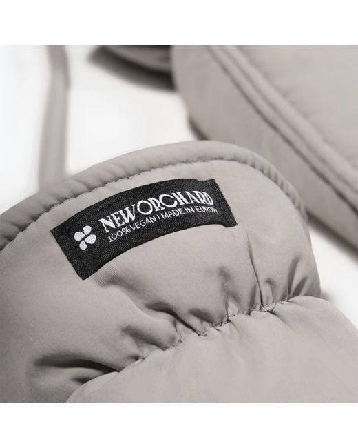 The New Orchard Gray Neutrals Winter Vegan Gloves