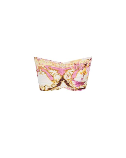 No'design Pink Luna Buckled Bustier