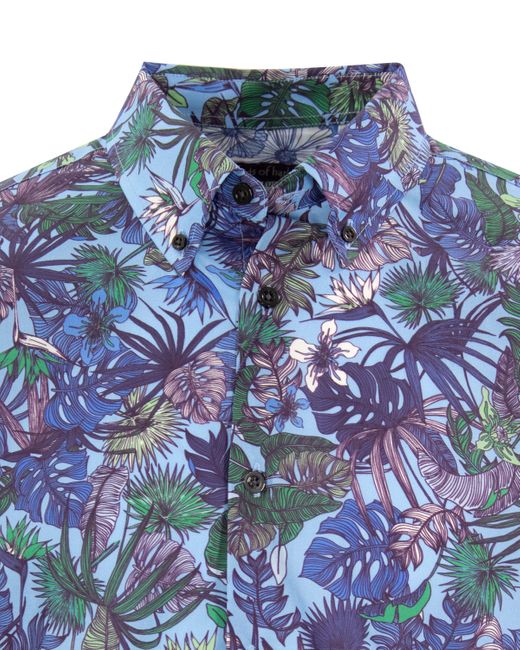 Lords of Harlech Blue Morris Jungle Garden for men