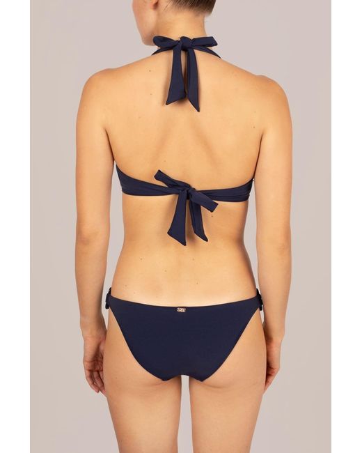 Kikki-G Swimwear Blue Beatrice Halter Top
