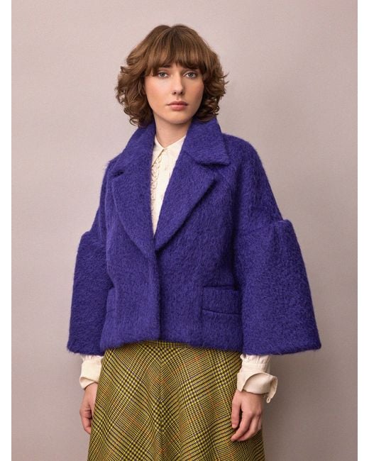 Amanda Thompson Couture Blue Edie Jacket
