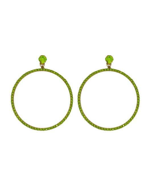 Vicki Sarge Black The Jumbo Hoop Earrings
