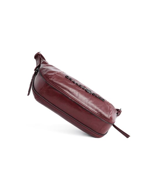 Orange Cube Purple Metropolitan Hobo Bag