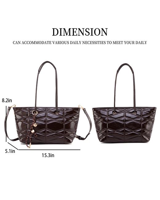Mkf Collection - J'omor Black Karen Tote Bag