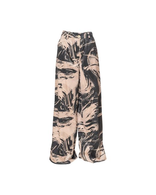 ARTISTA Multicolor Amber High Waisted Palazzo Pants