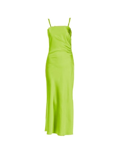 SOHUMAN Green Loulu Sustainable Midi Dress