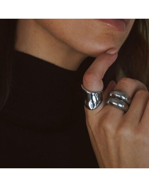 Mickey's Girl Metallic Slim Dome Waterproof Ring