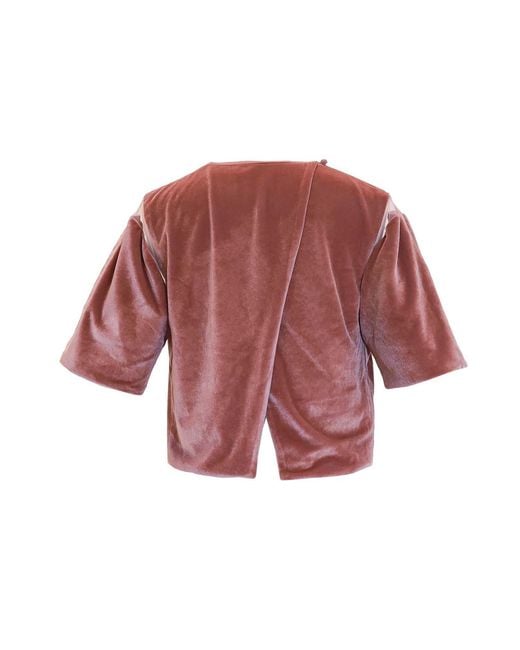Emma Wallace Red Casey Top