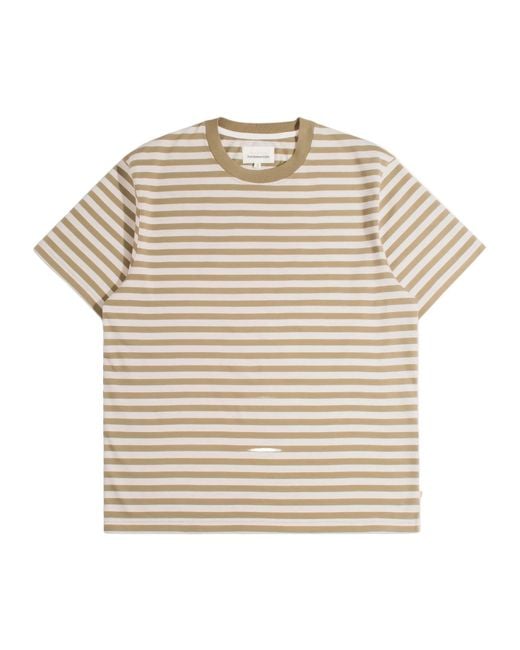 Far Afield Natural Neutrals Ringer Stripe T-Shirt for men