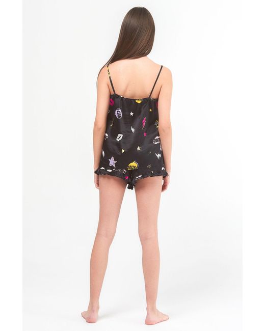Favette Black The Silk Shorts — Fragile Like A Bomb