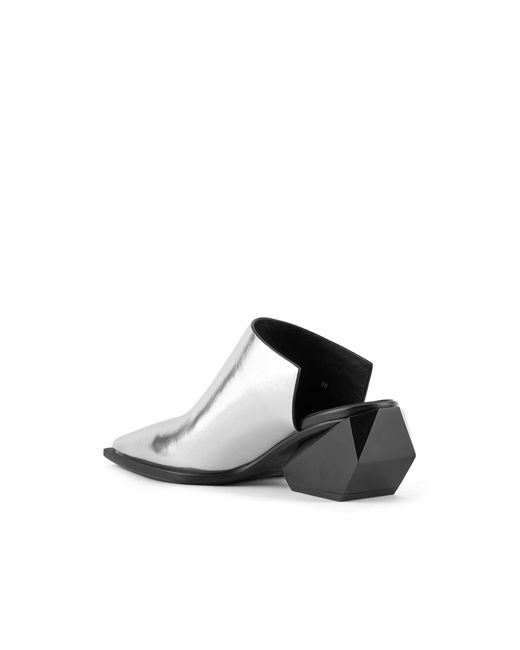 United Nude Metallic Ricky Mule Mid