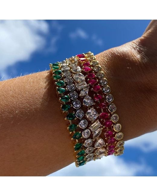 Native Gem Red Duchess Bracelet- Ruby