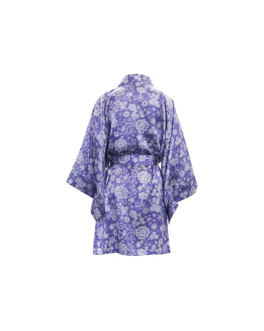 Emma Wallace Purple Gillian Dressing Gown