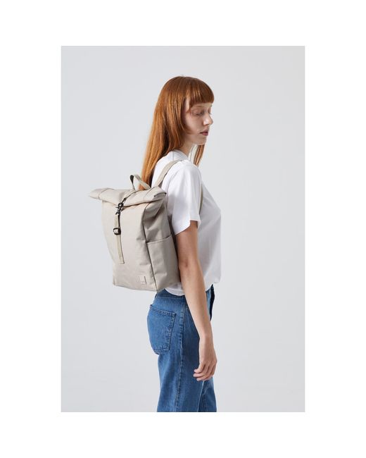 Lefrik Natural Roll Mini Backpack Ash