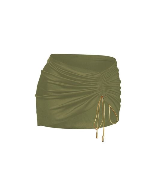 Capri Swim™ Green Resort Mini Skirt