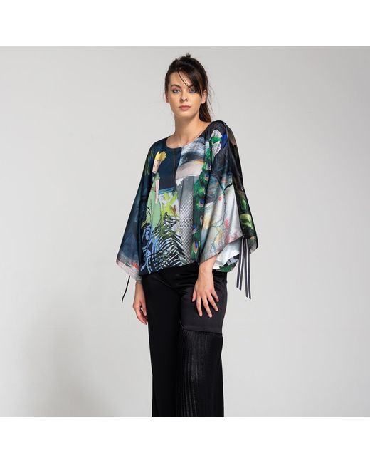 ARTISTA Blue Forest Blouse