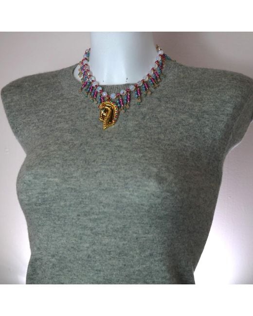 Vicki Sarge Black Cowboy Eras Necklace