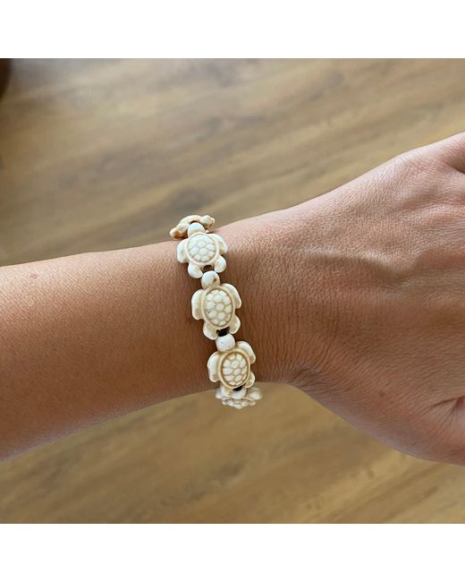 Smilla Brav Metallic Neutrals Turtle Bracelet Dalaman