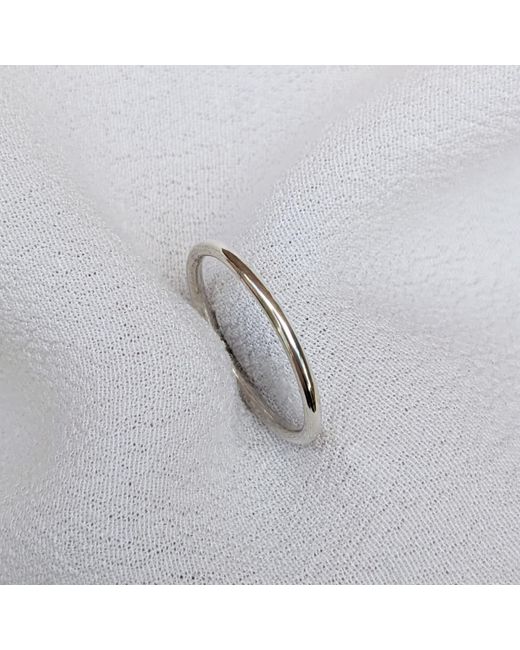 Kiri & Belle Metallic Sterling Plain Ring