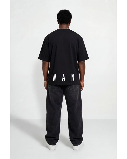 The Gt Atelier Black Wagwan T-Shirt for men
