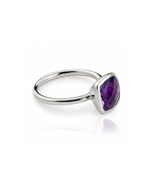 The Jewellery Store London Purple Desert Dusk Amethyst Ring