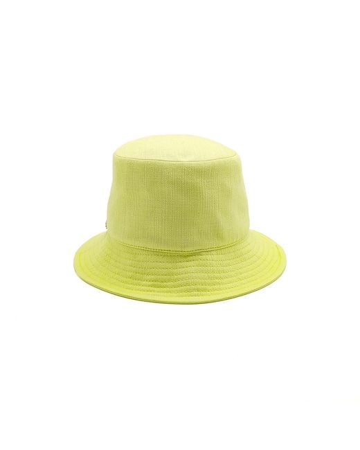 DORIA 1905 Yellow Denim Bucket Hat for men
