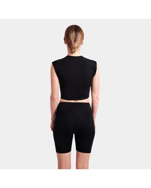 The Koozy Black Monroe Stretch Shorts