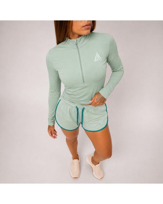 Chic Urban Blue Flex Performance Short-Saga