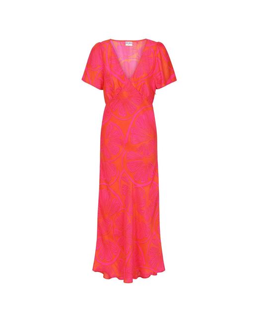 Mercy Delta Red Stewart Limoncello Pompelmo Dress