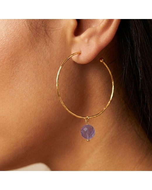 Jaredjamin Purple Faceted Quartz Earring Charms