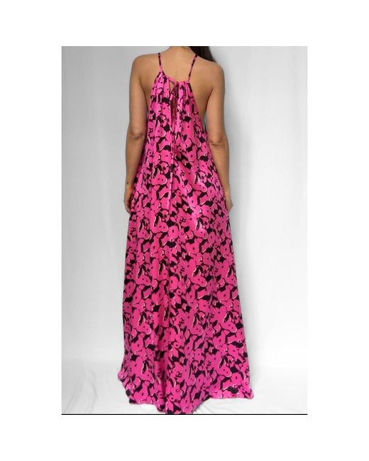 Alia Studio Purple Volupté Maxi Dress