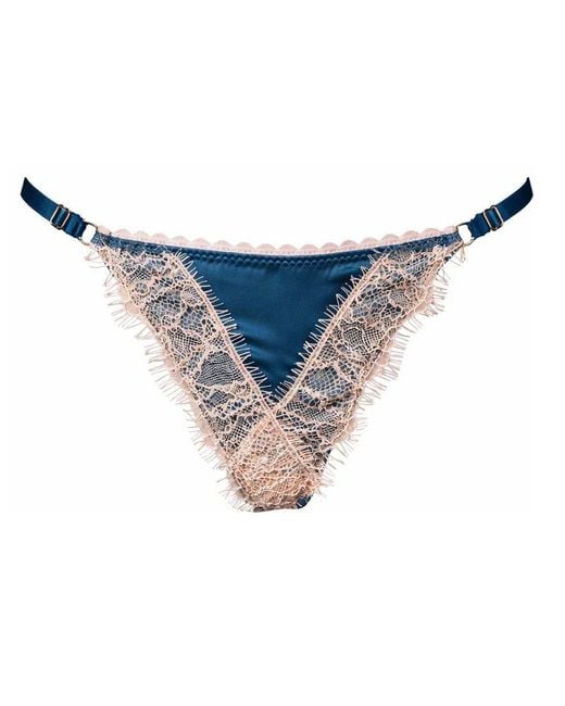 Noblesse Oblige Black Luna String Petrol
