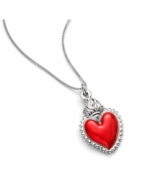 Unaloe Red Necklace With Heart Pendant – Timeless Love Symbol, Elegant Jewelry