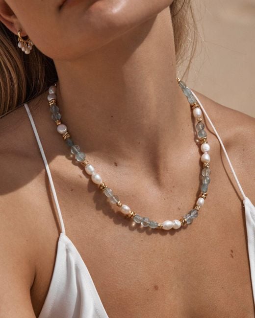Amber Sceats Metallic Agave Necklace
