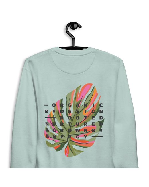 Anchor and Crew Green Ice Organic By Design Passenger Organic Cotton Sweatshirt for men