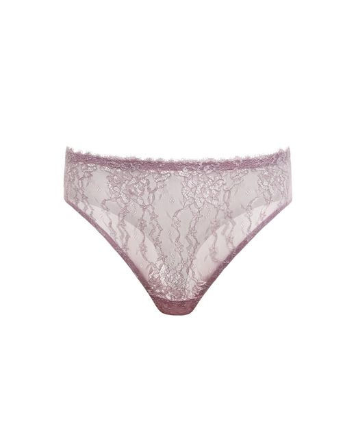 Daily Underwear Purple String Panties Light
