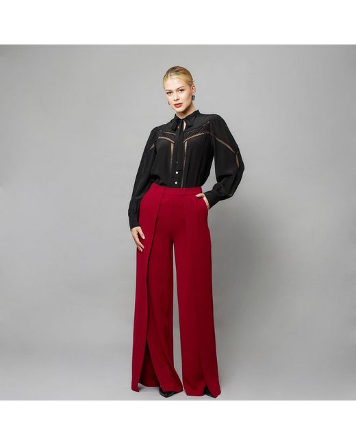 Solgo Atelier Black Alexis Mulberry Silk Blouse