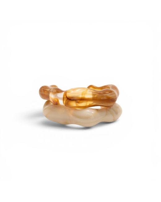 Miss Cecilia Metallic Neutrals Solea Bangle
