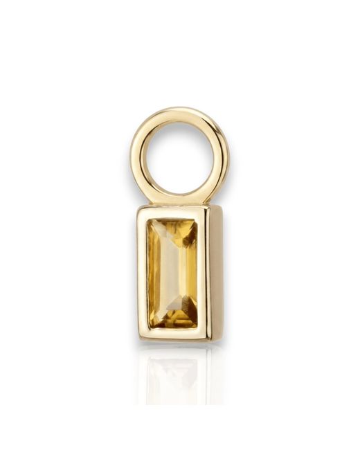 Hillary Alexandria Metallic Ever Citrine Earring Charm
