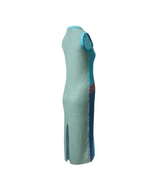 Fully Fashioning Blue Ines Maxi Dress