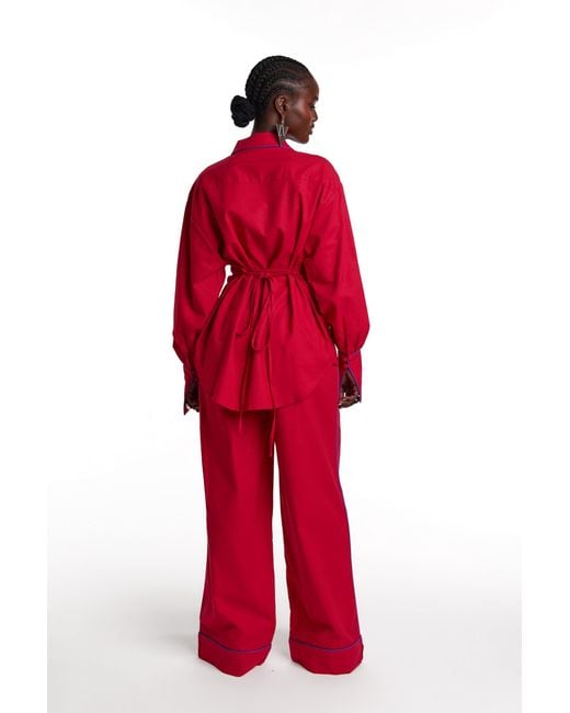 Ofuure Red Nikki Pants