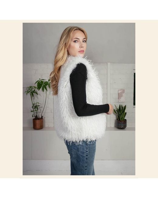 Nooki Design White Scandi Gilet