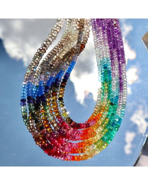 Mineralgems•Studio Multicolor Choker With Precious Gemstones For Him for men